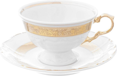 Чайно-столовый сервиз «Золотая Лента Мария Луиза» на 12 персон 61 предмет