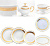 Чайно-столовый сервиз «Золотая Лента Мария Луиза» на 12 персон 61 предмет