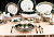 Чайно-столовый сервиз на 12 персон 72 предмета "Зеленый лист-Мария Тереза"